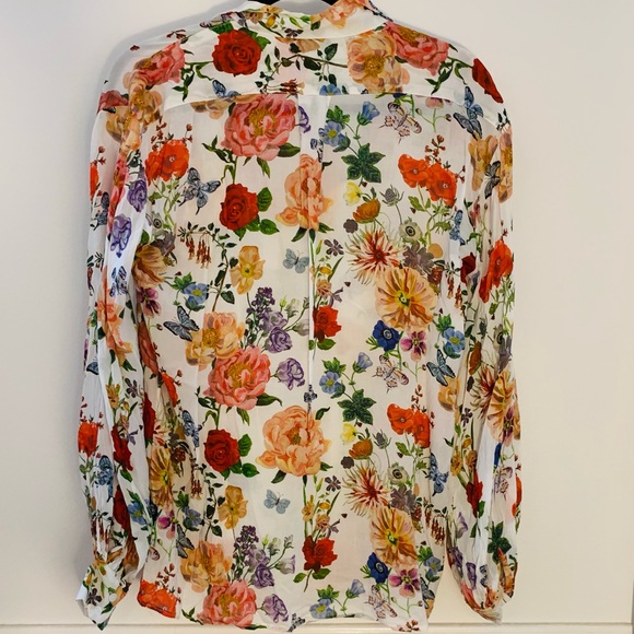 Olivacious Spring Floral Blouse - Picture 6 of 11